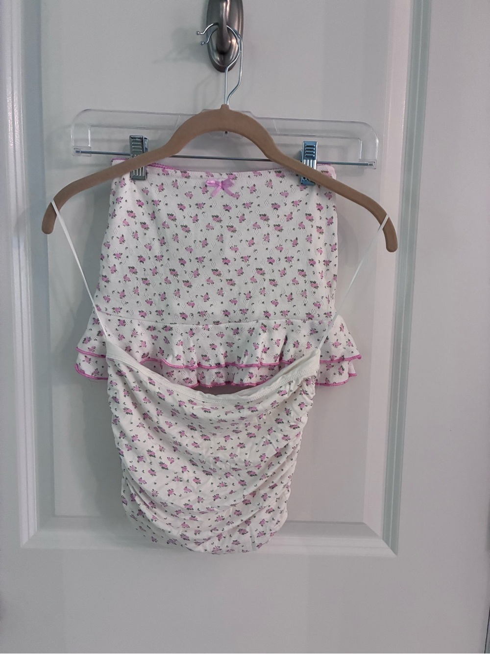 Katie J Floral Tube Top (skirt sold )